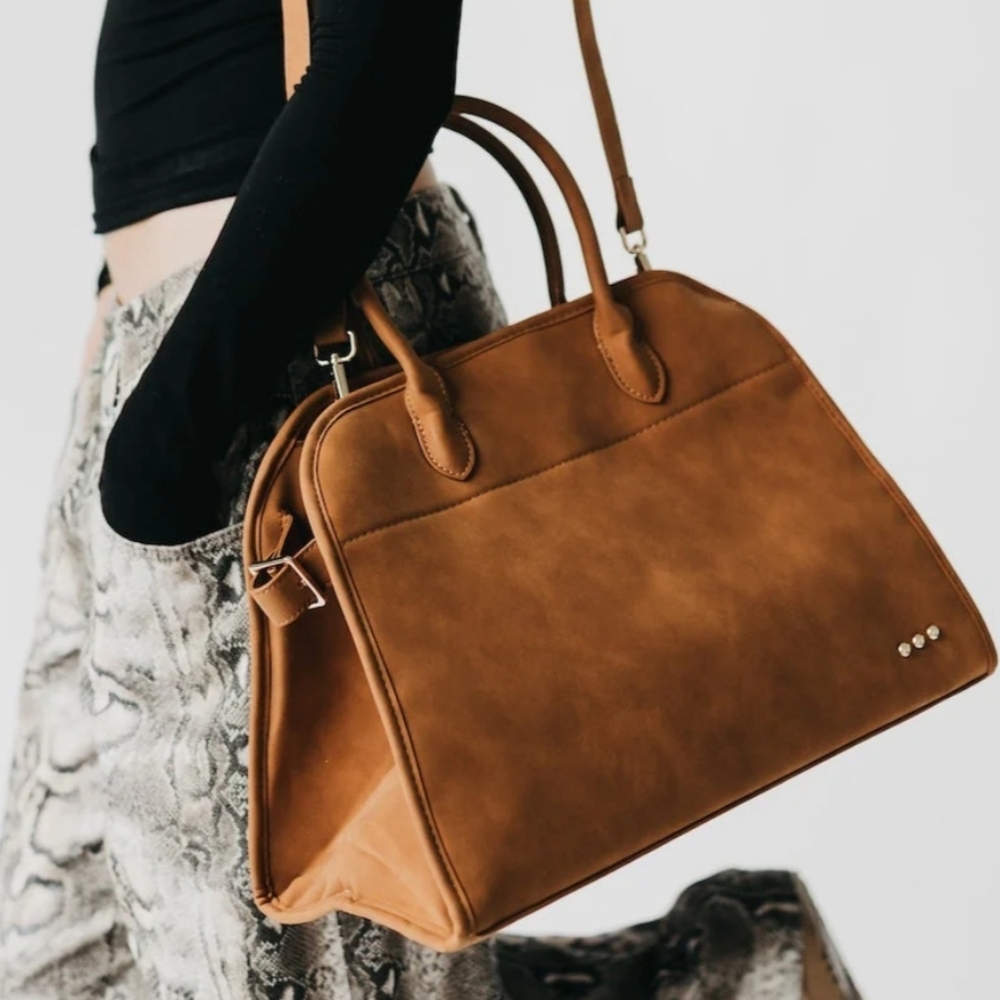 NWT Nirvana Nubuck Tote from Pretty Simple